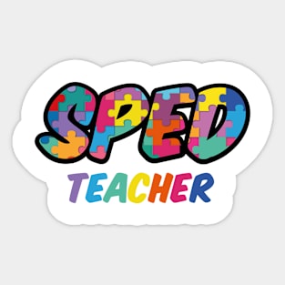 SPED Special Education Teacher educators gift Sticker